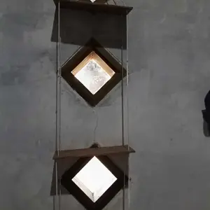 Rak Dinding Susun Gantung Tali Dekorasi Rumah Tempat Penyimpanan Hemat Ruang Minimalis