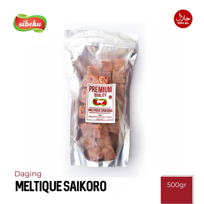 Gambar Daging Sapi Meltique Saikoro Halal 500gram FrozenFood ImportAUS-Sibeku dari Just Steak It Meat Shop Kota Administrasi Jakarta Barat Tokopedia