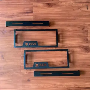 COVER PLAT nomor custom 1.2 mm BINGKAI FRAME PLAT NOMOR STANDAR UNIVERSAL Bahan Plat Besi Tebal 1,2 mm Cat Powder Coating Hitam Tahan Karat