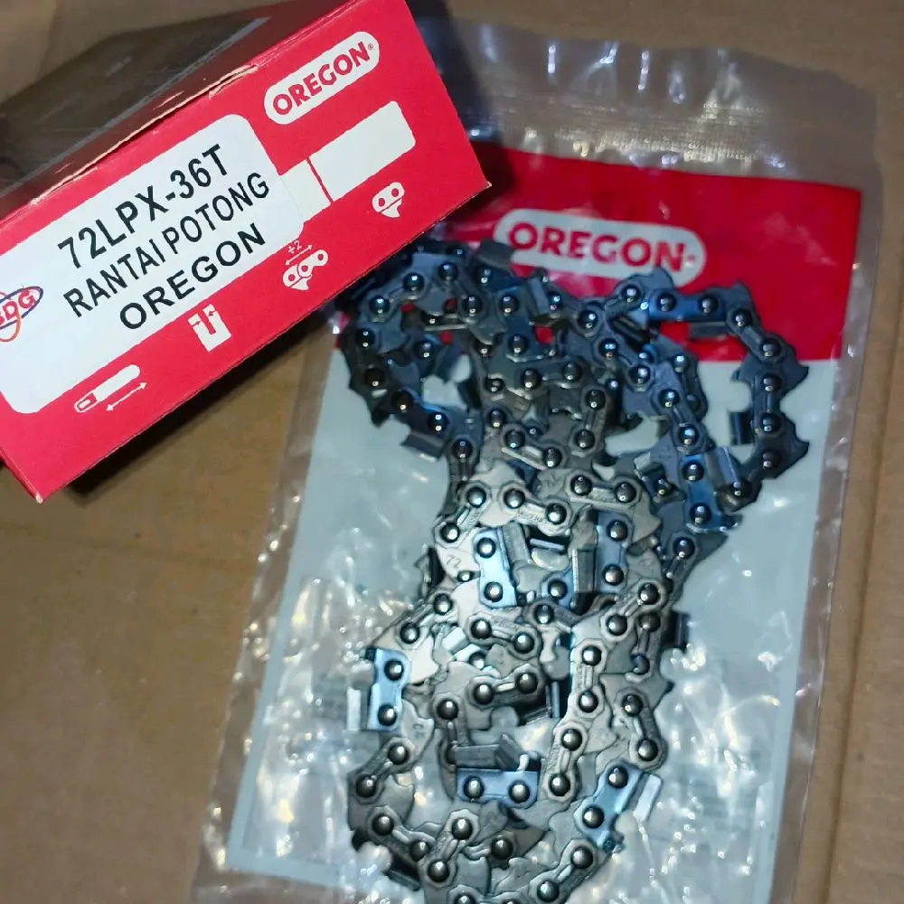 Oregon Rantai Chainsaw Senso 72LPX-36 Rantai Potong Original untuk Kualitas Terbaik