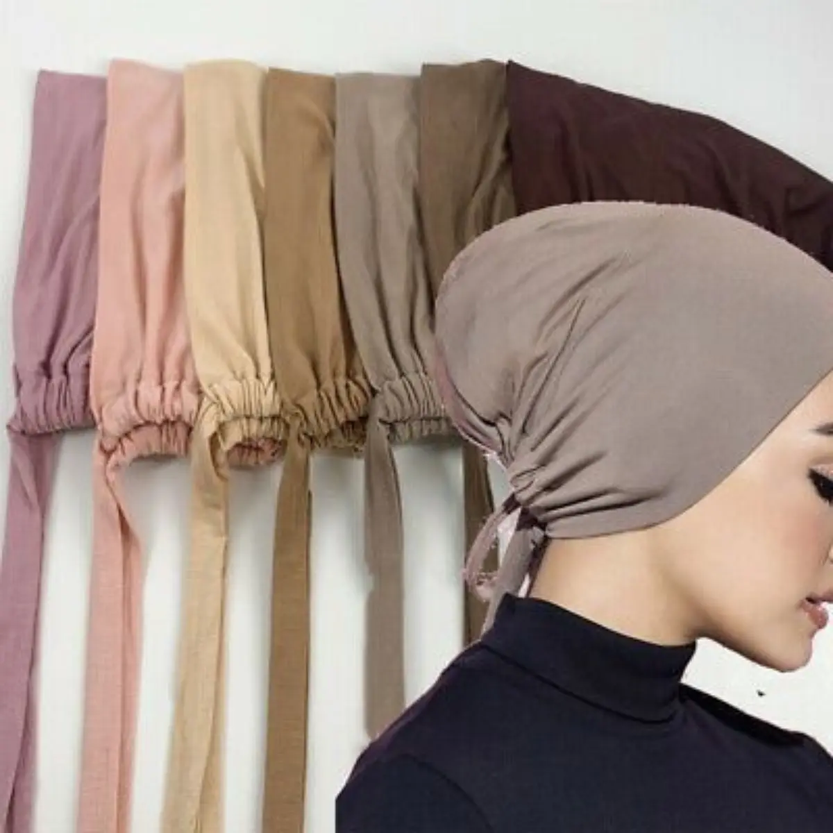 CIPUT TALI INNER HIJAB DALEMAN JILBAB KERUDUNG TERMURAH CEPOL