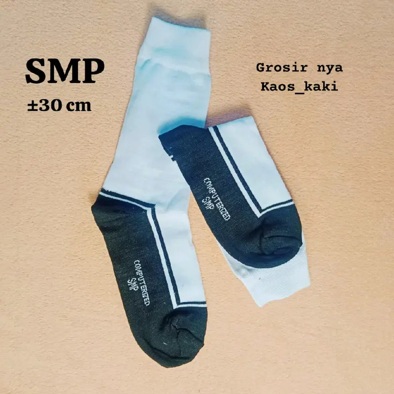 Kaos kaki sekolah SD-SMP-SMA Bahan PE Premium 2