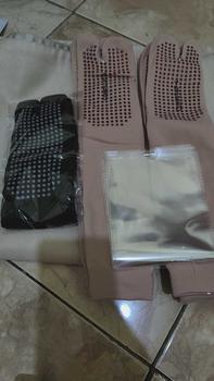 Product Review of Kaos Kaki Anti Slip Ukuran L Panjang Sebetis Wanita Bahan Nilon Spandex Lembut Muslim from c**a 0