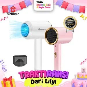 GM Bear Alat Pengering Rambut Portable 1121/1122 -Professional Ionic Hair Dryer
