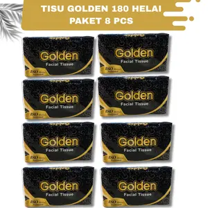 ( PAKET HEMAT ) TISSUE GOLDEN 180 HELAI PAKET 8 PCS