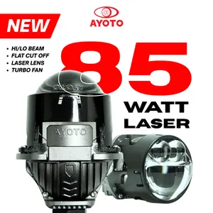 ( LIVE ) LAMPU LED AYOTO NEW UKURAN 2,5 INCH FLAT CUT OFF 55W, 60W, 65W, 75W, 85W LASER HI/LO BILED BL26