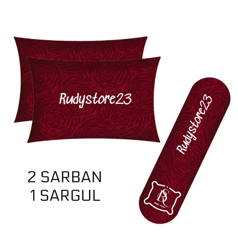 Paket 3 pcs 2sarung batal 1 sargul motif abstrak bahan kain katun halus adem 4