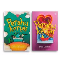 Gambar Buku Novel Perahu Kertas Dee Lestari - Cover Baru dari Literasi Kata Kota Yogyakarta 1 Tokopedia