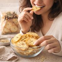Gambar Bali Buda Bagel Chips Crispy Snack Camilan Renyah Gurih 25gr dari Bali Buda Kab. Gianyar 2 Tokopedia