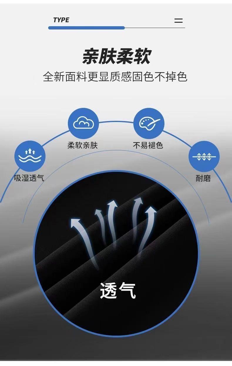 Product Introduction of Bộ Đồ Thể Thao Thường Ngày Cho Nam, Bộ Sưu Tập Mùa Xuân Và Mùa Thu, Áo Khoác Có Bo Thun Mắt Cá Chân, Cổ Chân Đế Quần Dài Tay, Thích Hợp Để Chạy Bộ 1