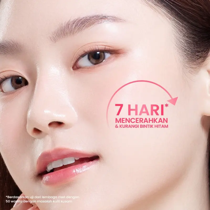 HANASUI Paket Glow Expert & Serum+Sunscreen | Bebas Alkohol | Semua Jenis Kulit | Untuk Kulit Kusam | Kulit Jadi Glowing 5