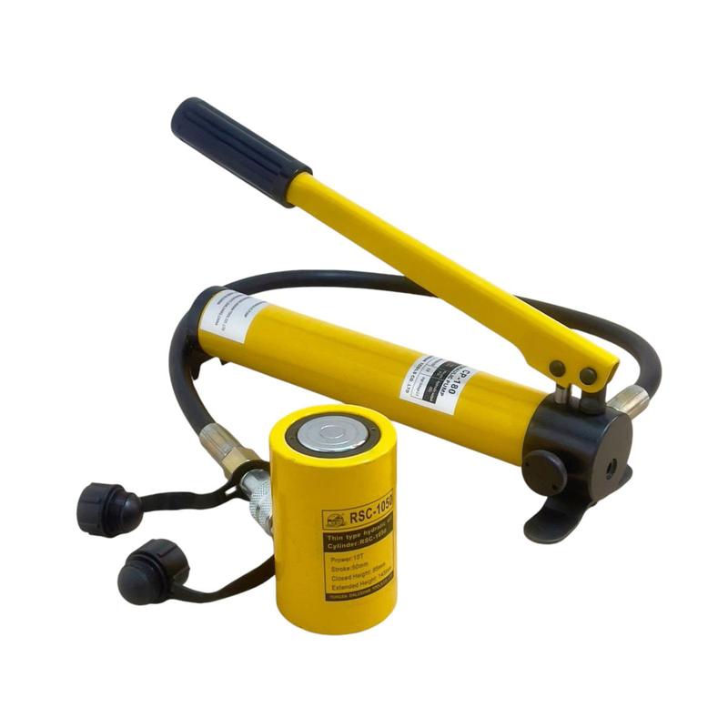 Kích thủy lực 10 tấn PapaTools Dalushan TAD RSC-1050 và Tay bơm CP-180 bơm tay…