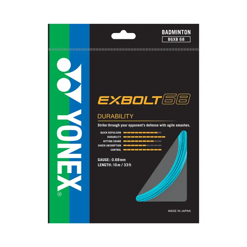 Yonex Badminton String EXBOLT 68 5