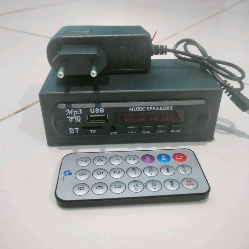 Modul mp3 bluetooth komplit tinggal pakai garansi 1 bulan Adaptor Lagu 2