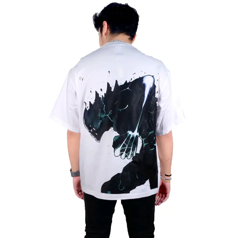 KAOS ANIME MANGA KOMIK KAIJU NO 8 BLEACH ICHIGO FRIEREN BAJU KARTUN BIG SIZE KATUN COMBED 20S 4