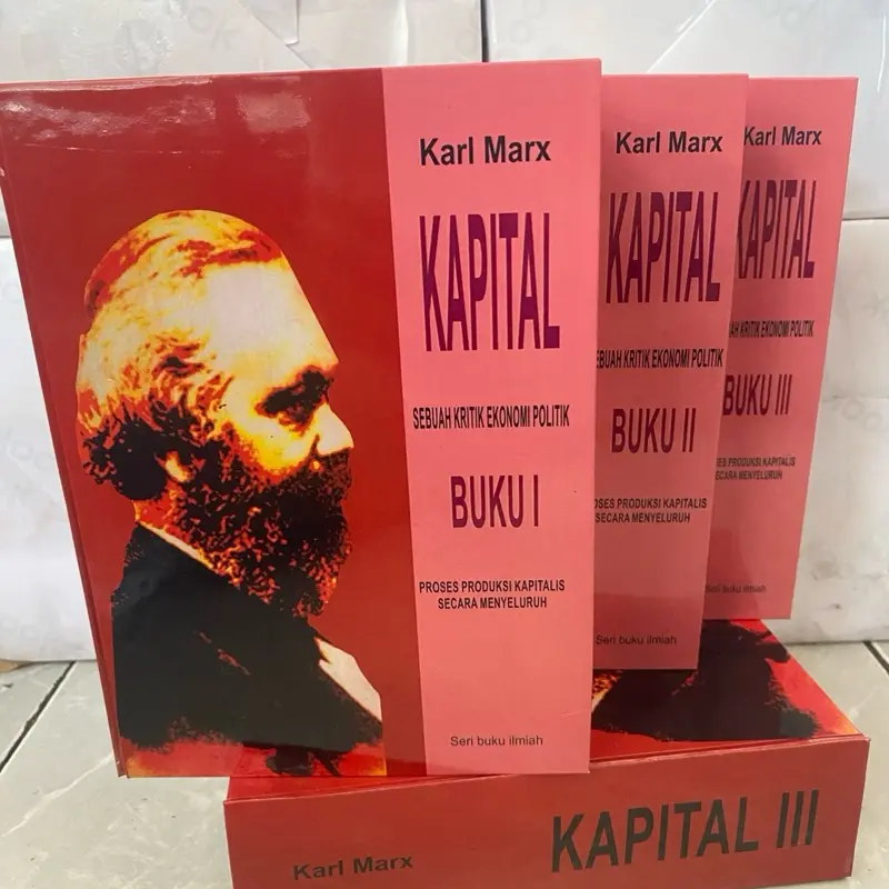 PAKET 3 BUKU KAPITAL 1,2,3 SEBUH KRITIK EKONOMI POLITIK - KARL MARX
