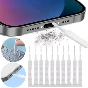 10pcs Sikat Kecil Pembersih Lubang Kepala Shower Serbaguna Mini Cleaning Brush