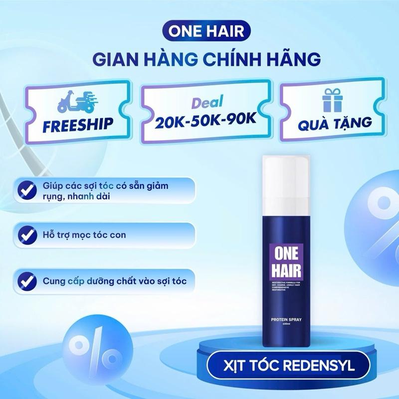  XỊT TÓC REDENSYL   100ml  xịt công thức  - hỗ trợ kích thích mọc tóc con. M10 