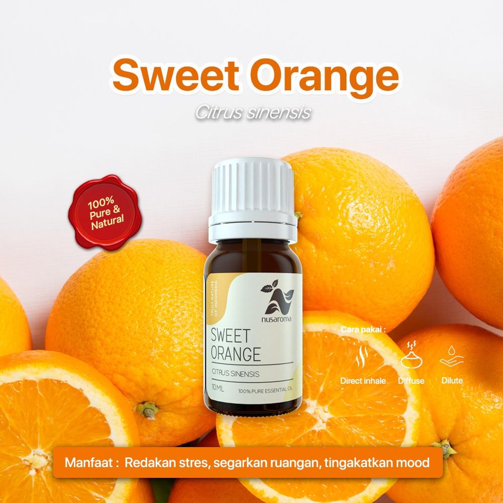 Nusaroma Sweet Orange Essential Oil - 20 ML