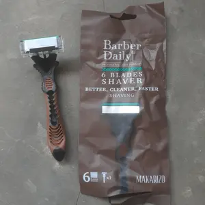 [FREE] Barber Daily Shaver Six Blade Razor
