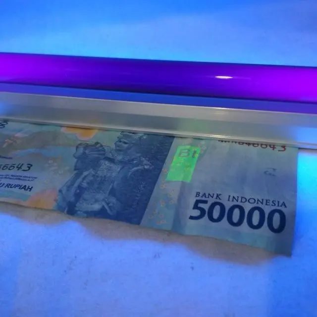 LAMPU REFIL T5 8W UV ULTRA VIOLET TESTER UANG  SINAR UV 8 WATT 1