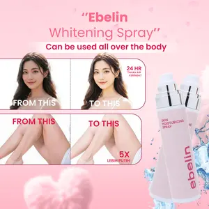 Ebelin- Skin Moisturizing Spray 100ml – Penyegar Wajah& Tubuh ,Melembapkan & Mencerahkan dengan Perlindungan UV BPOM Aman untuk Harian