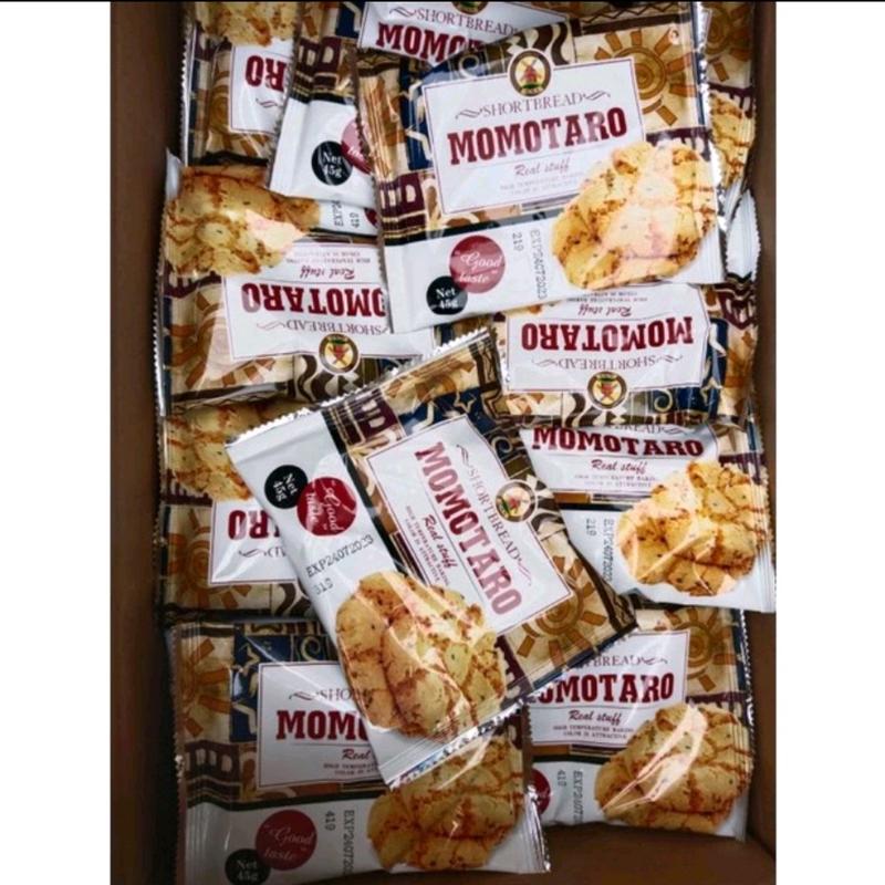 PAKET 10 pcs MOMOTARO kue cookies shortbread  Food  Biskuit Coklat Camilan Makanan Kelapa Snack Cemilan 5