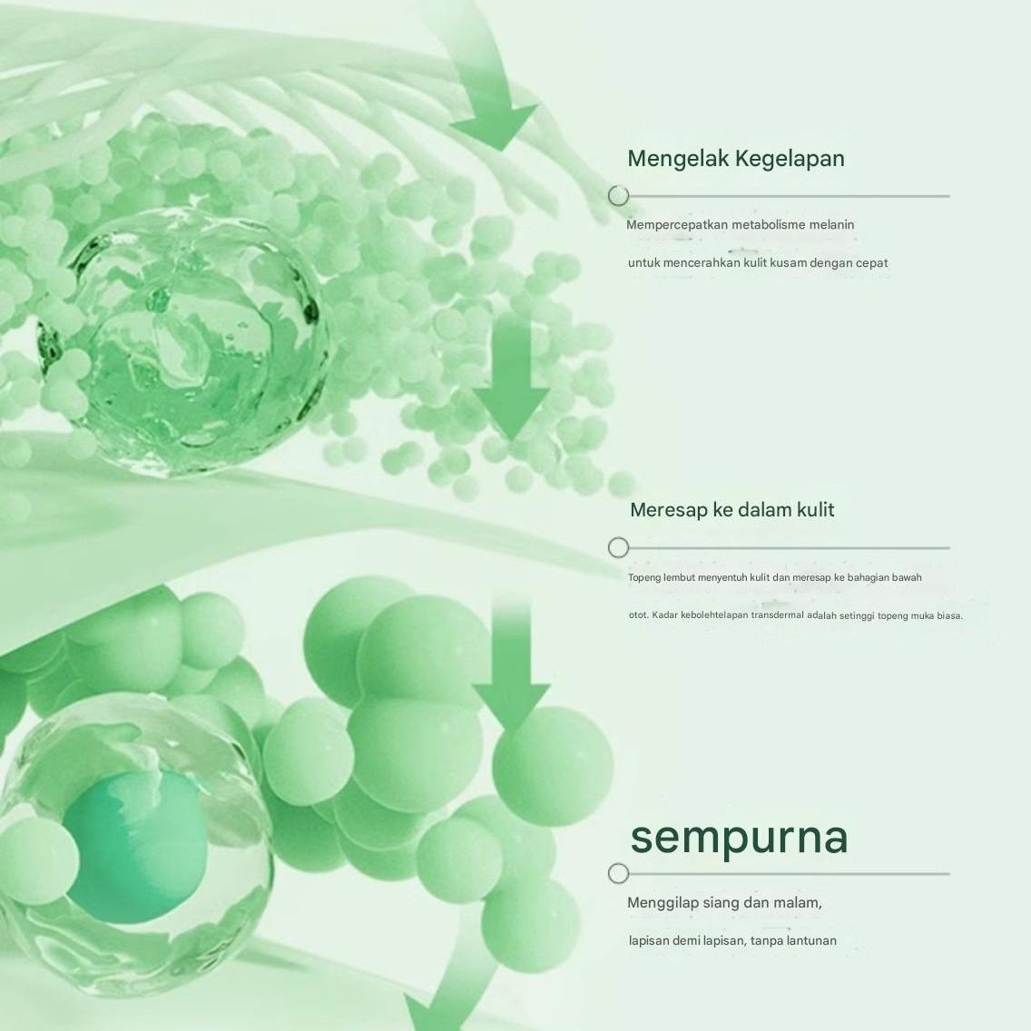 ZHUFU Masker Mencerahkan Atas Otot Memutihkan Kuning Antioksiden Memenangkan Aplikasi Masker Bamboo Lady Mask Night Lighting Facial Mask