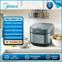 Gambar [New Arrival] Midea Rice Cooker 1.8L 420W Premium Digital 7 Programs MRD180T2CDG - 1.8L Digital dari Midea Electronics Store Kota Surabaya 1 Tokopedia