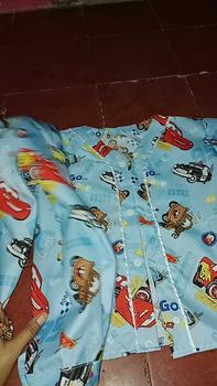 Product Review of Belovya Bajur Tidur Anak Laki-laki Tanpa kerah Usia 1-12 Tahun Minizoecoko Katun from T**i S**i 0