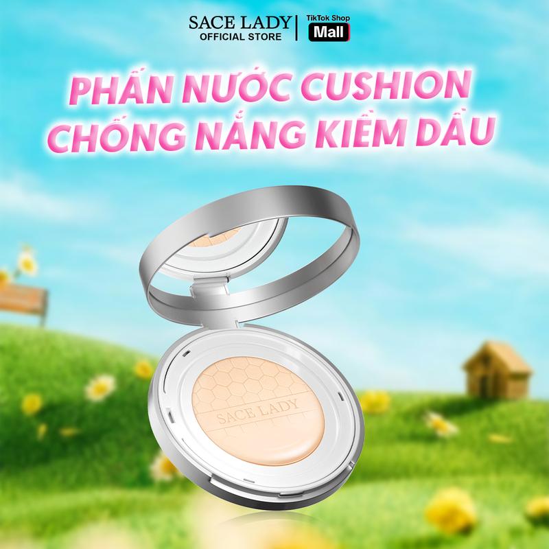 MUA 1 TẶNG 1 Phấn nền SACE LADY che phủ tốt lâu trôi kiểm soát dầu SPF 30PA+++ 12g