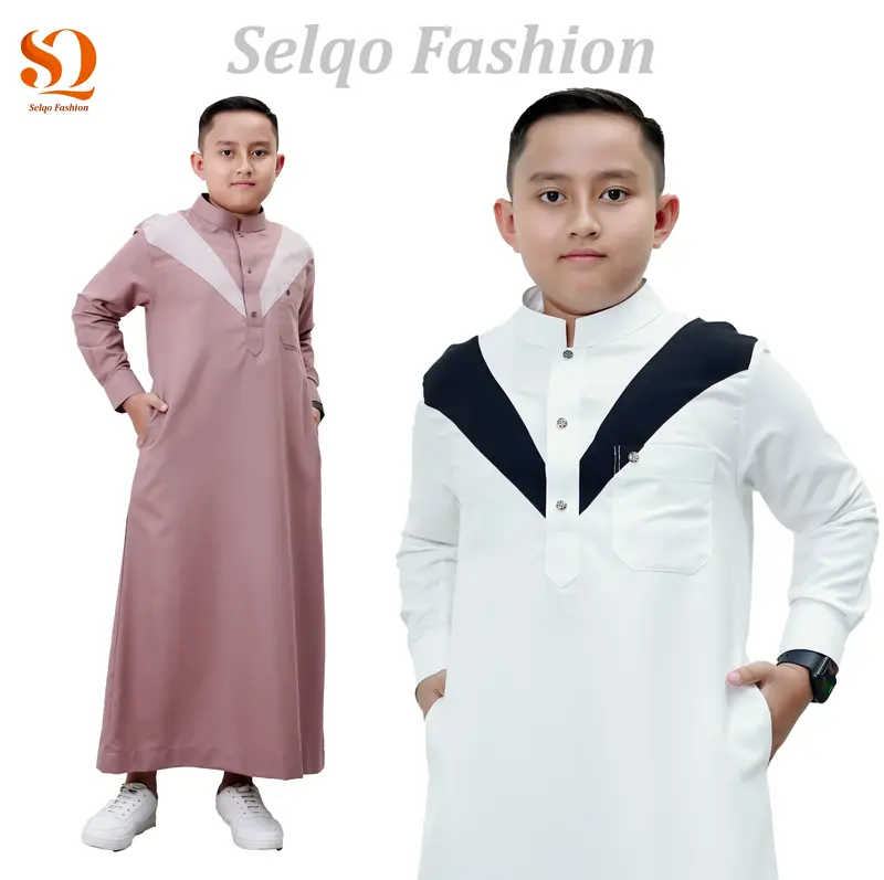 Jubah Anak Remaja Laki Laki Muslim Gamis Remaja "Angora" 0