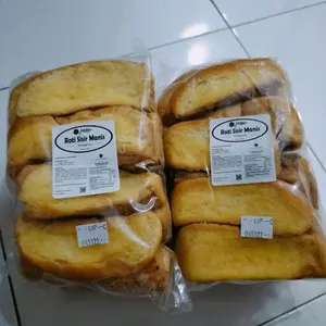 pinggiran roti sisir manis merk Jordan 1 bungkus isi 24 slice