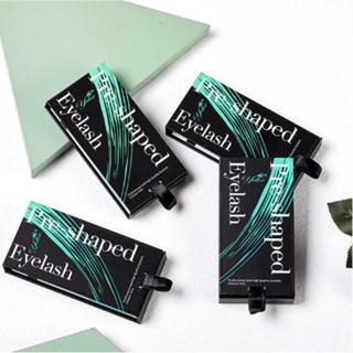 Yelix 0.07 5D-W Shaped Auto Fan Eyelash Extension Black 6