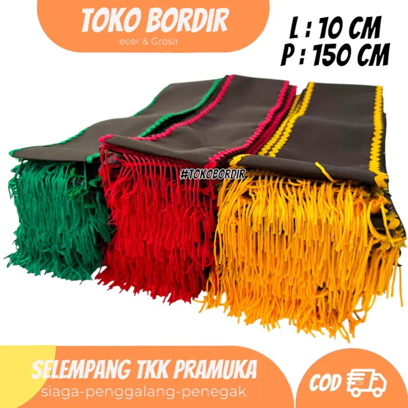 Selendang TKK Pramuka / Selempang Tetampan Tkk Pramuka ( Lengkap ) 6