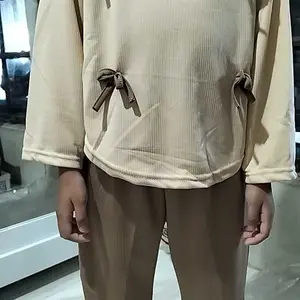 Baju Anak Perempuan - Setelan Anak Perempuan Malina Pita Terlaris / Fashion Oneset Anak Perempuan Atasan Panjang dan Celana Model Cutbray Terbaru