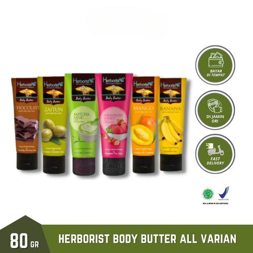 [KEMASAN BARU] Herborist Body Butter All Varian 80g | Body Butter Melembabkan 3