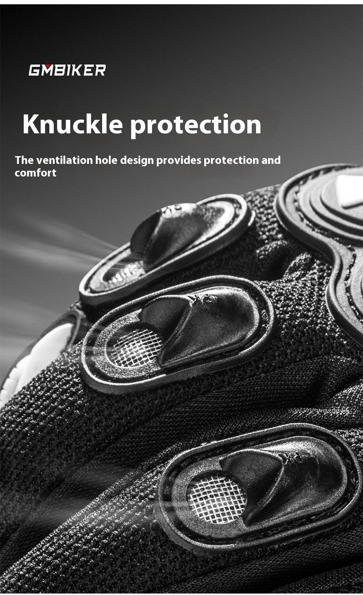 Product Introduction of Motorbike Gloves Breathable Protective Touch Screen Summer Electric Car Cycling Motorcycle Riding Equipment Full Finger Four Seasons Thin 4