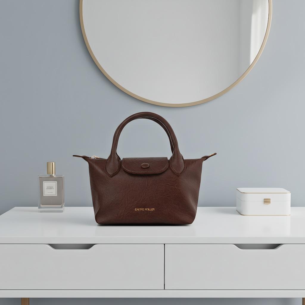 【CARRIEKOLLER】 Tas Selempang Retro Wanita Tas Bahu PU Women's Shoulder Bag