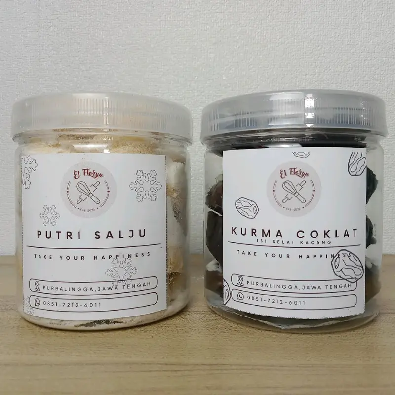 Paket Hemat Bundling 2 Kue Kering Lebaran Kemasan Toples 600ml 7