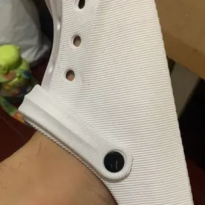 FANTEXI Sandal Selop Pria Model Terbaru Anti Slip Bahan Karet Eva Putih Empuk Nyaman Size 36-45 Insole 23.5-27.5 Cm