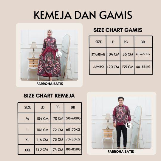 Product Introduction of 2. Baju Batik Couple Kemeja Gamis Poli katun Fashion Pasangan POLI KATUN Seragam Batik Sequins Muslim Wanita Sarimbit Keluarga Kondangan Dress Pesta Lebaran Motif 7