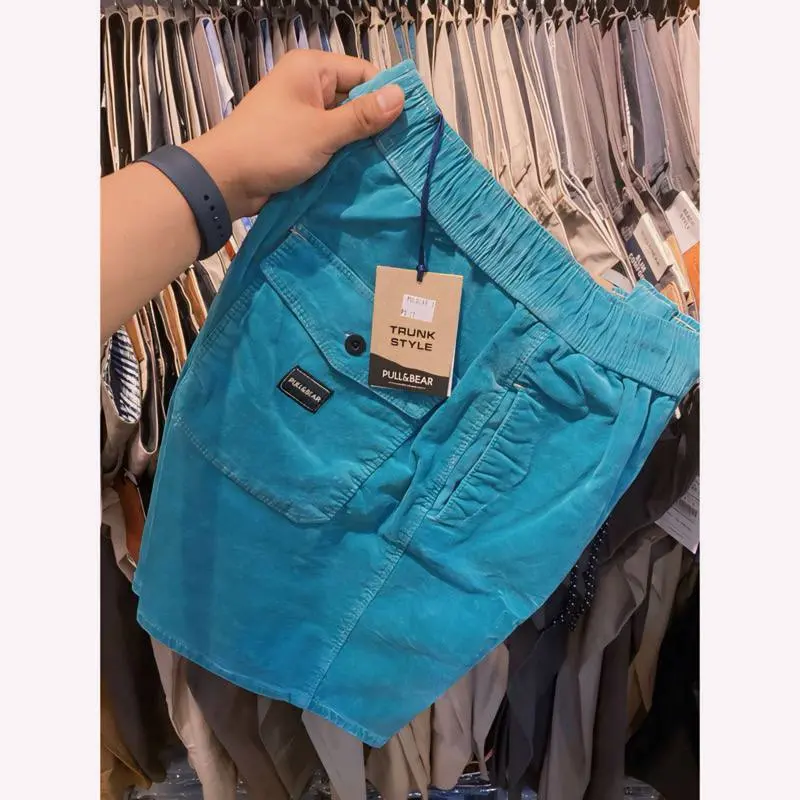 Boardshort Terbaru Celana Corduray Pendek Pria Premium Bahan Tebal Pingang Karet Kantong Belakang