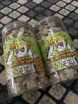 Product Review of CATPOW DUCK Freeze Dried Snack untuk Anjing & Kucing bebas gluten 24 bulan from Y**y S**y 0