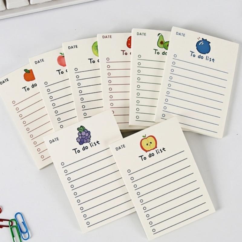 [Bán Chạy] Giấy ghi chú hoạt hình dễ thương - Giấy note ghi nhớ công việc và học tập Dụng cụ học tập.