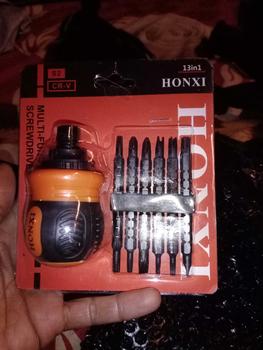 Product Review of Obeng Cebol CRV Set 13in1 Obeng Cebol BB buntek karet Dua Arah bolak balik cebol mini Multifungsi from s**# 2
