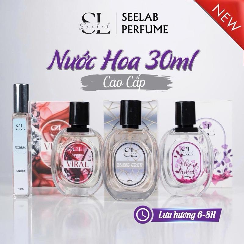 30ml Nước hoa nữ Seelab mẫu mới Cao Cấp Sang trọng Cuốn hút - Tặng kèm 1 chai nước hoa 10ml Độc Quyền