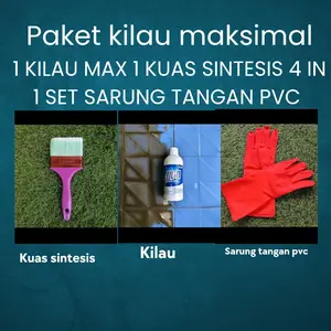 pembersih kerak paket bundle kilau maksimal