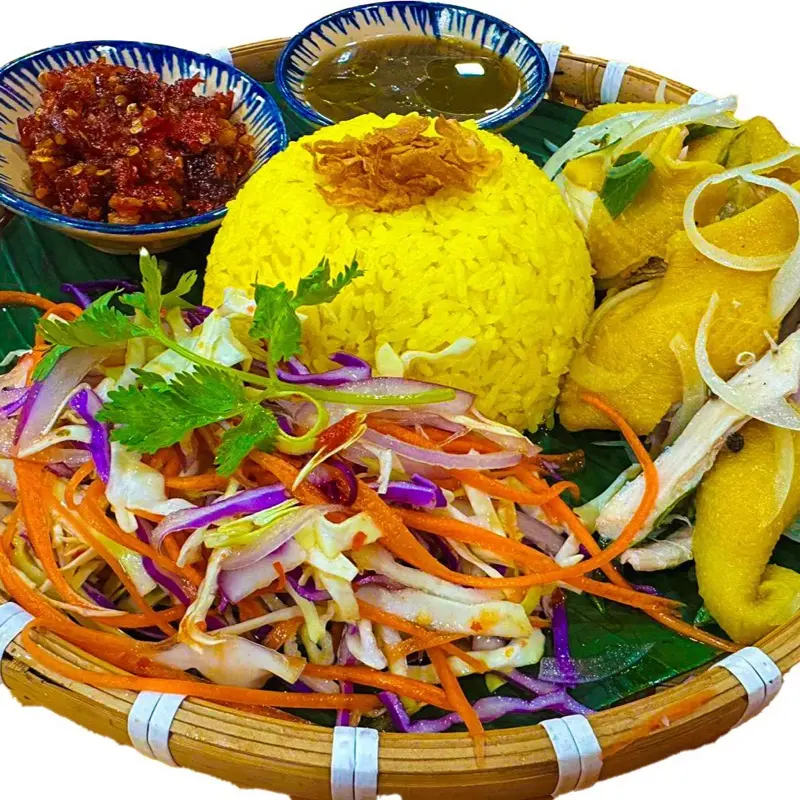 Chicken rice Hoi an now in Singapore
