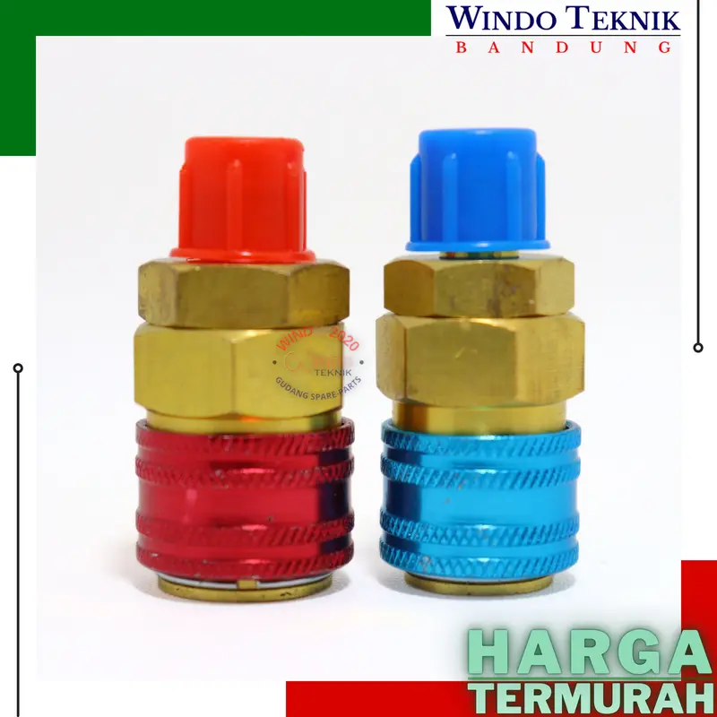 QUICK COUPLER | ADAPTER PENGISIAN KLEA AC MOBIL | SAMBUNGAN AC MOBIL | ALAT PENGISIAN REFRIGANT MOBIL 1